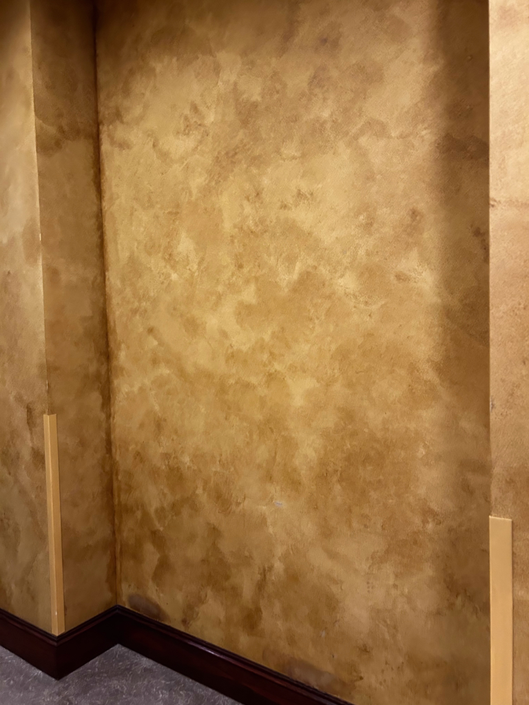 Lime wash wallpaper walls
